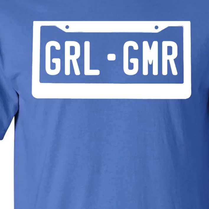 Vanity Plate Gamer Gift Tall T-Shirt