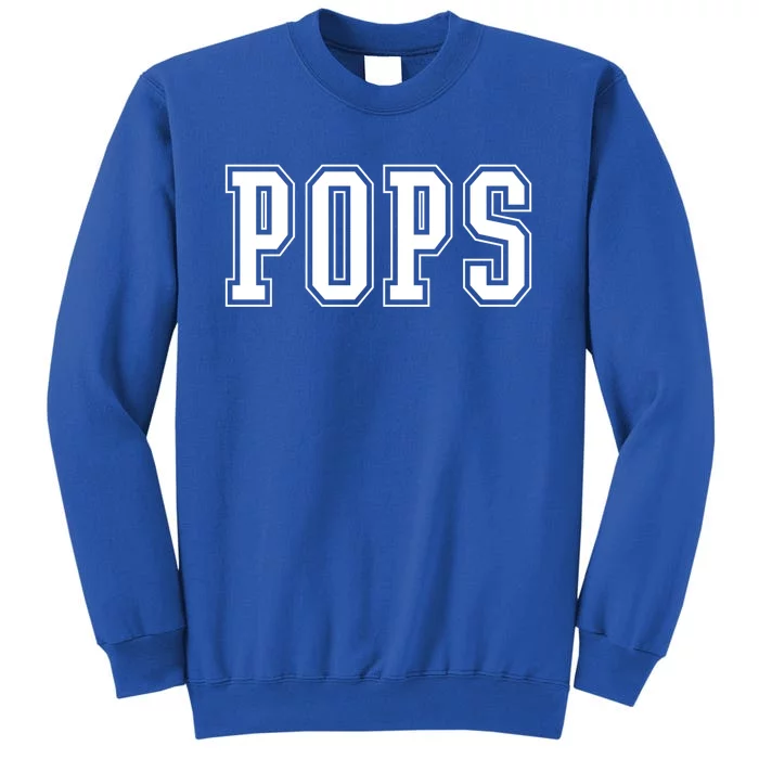 Varsity Pops Grandpa Gift Sweatshirt