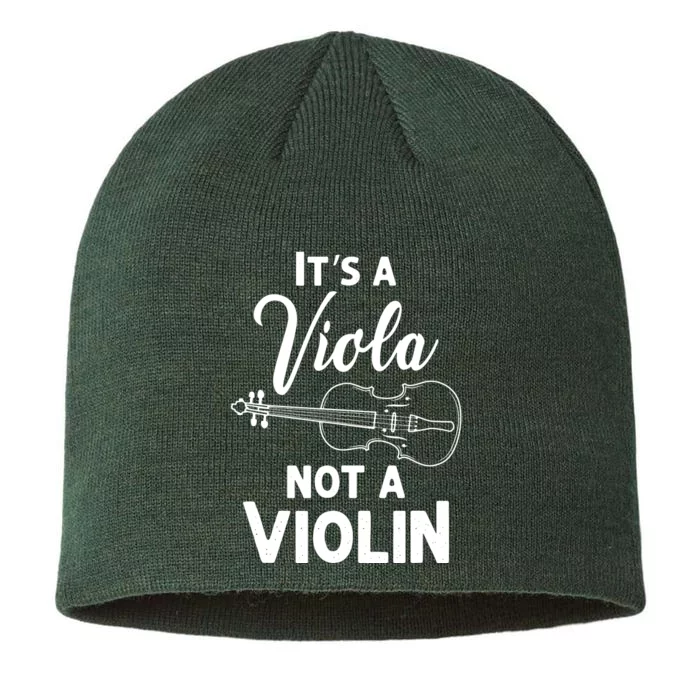 Viola Payer Gifts Its A Viola Not A Violin 8 1/2in Sustainable Knit Beanie