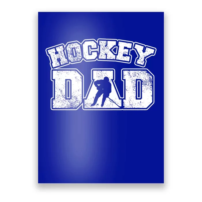 Vintage Print Hockey Coach For Hockey Dad Gift Poster