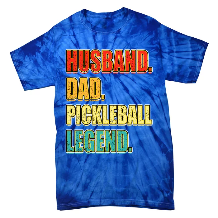 Vintage Pickleball Husband Dad Legend FatherS Day Cute Gift Tie-Dye T-Shirt