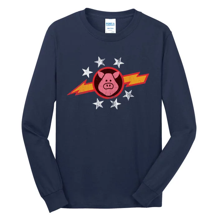 Vintage Pigs In Space Tall Long Sleeve T-Shirt