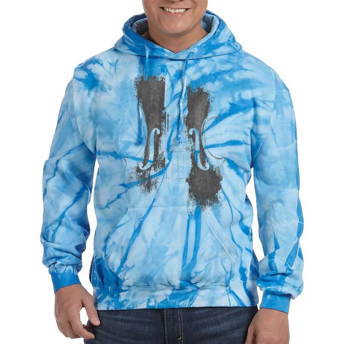 Violin Player Instrument Music Teacher Musical Violinist Tie Dye Hoodie