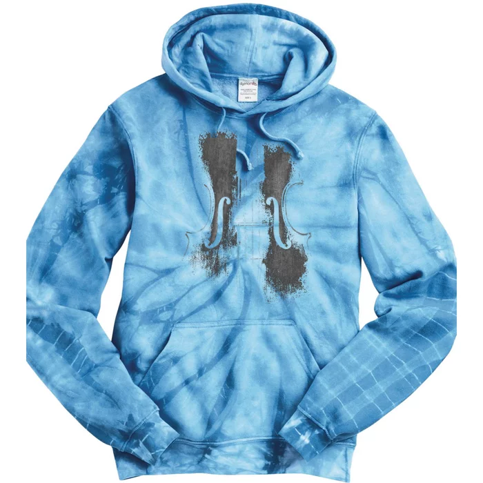 Violin Player Instrument Music Teacher Musical Violinist Tie Dye Hoodie