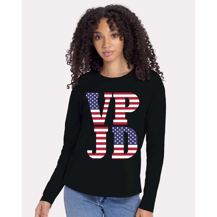 Vice President Jd Vance Ohio Womens Cotton Relaxed Long Sleeve T-Shirt