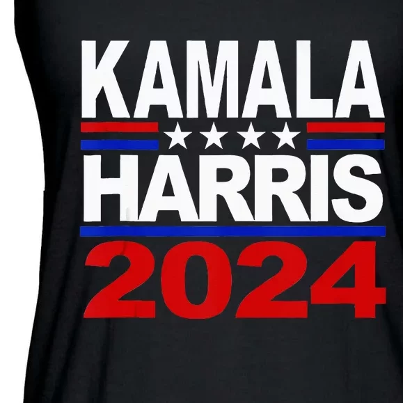 Vice President Kamala Harris 2024 For President Ladies Essential Flowy Tank