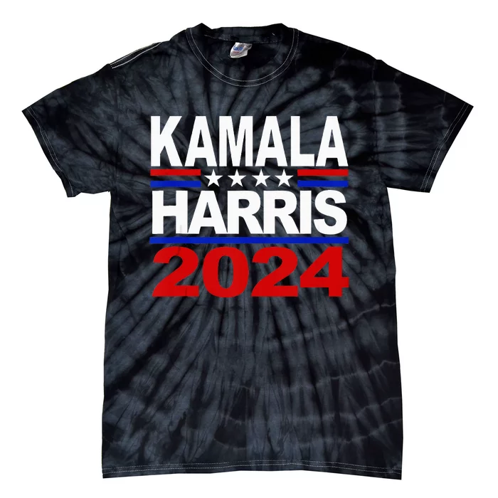 Vice President Kamala Harris 2024 For President Tie-Dye T-Shirt