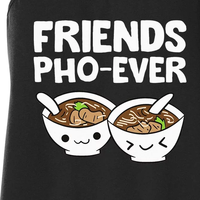 Vietnamese Pho Kawaii Pho Friends PhoEver Women's Racerback Tank