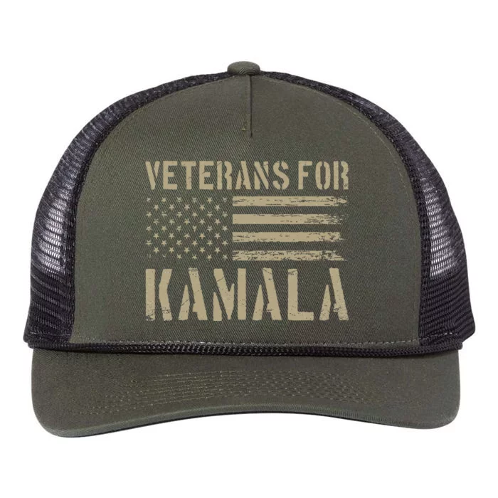 Vice President Kamala Harris 2024 IM Speaking Retro Rope Trucker Hat Cap