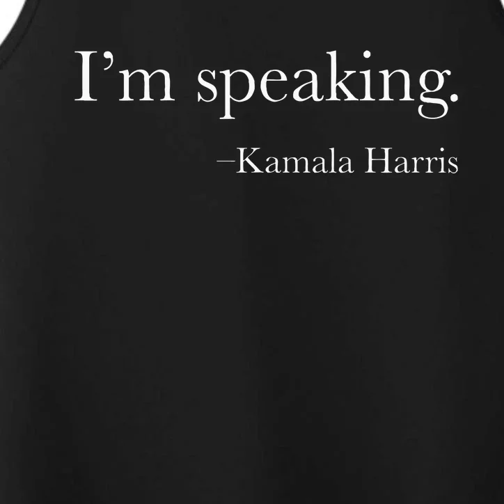 Vice President Kamala Harris 2024 For President Performance Tank