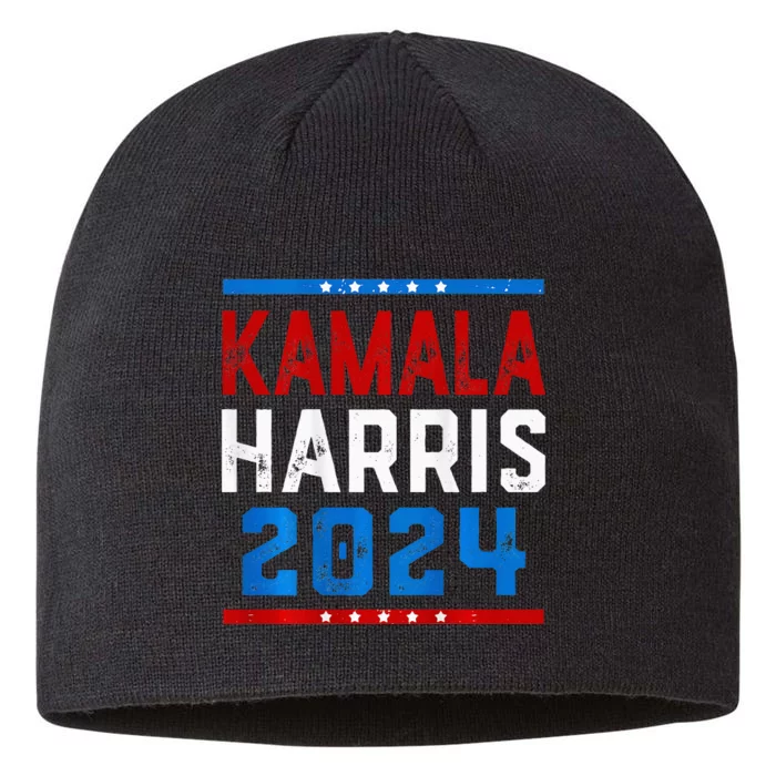 Vice President Kamala Harris For President 2024 8 1/2in Sustainable Knit Beanie