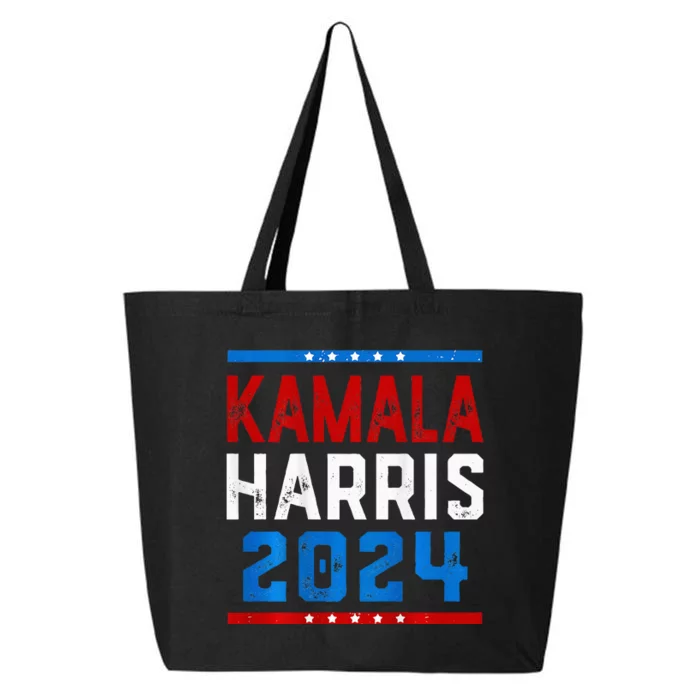 Vice President Kamala Harris For President 2024 25L Jumbo Tote