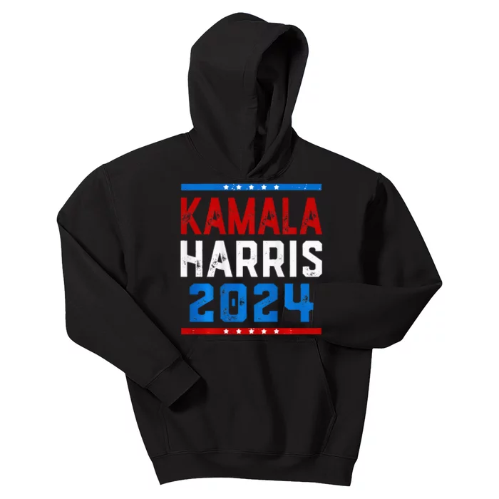 Vice President Kamala Harris For President 2024 Kids Hoodie