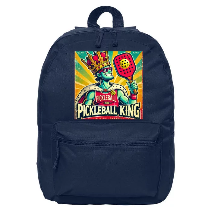 Vintage Pickleball King 16 in Basic Backpack