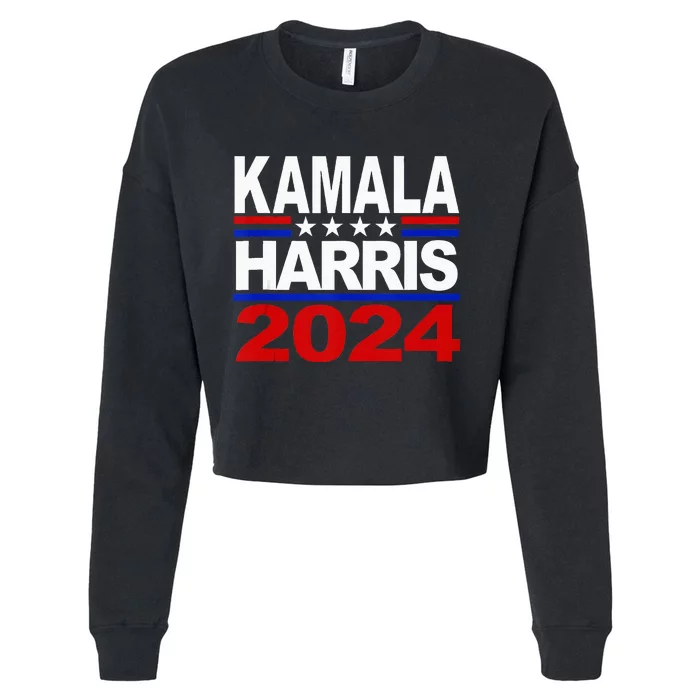 Vice President Kamala Harris 2024 For President Cropped Pullover Crew