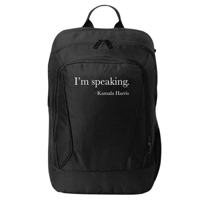 Vice President Kamala Harris 2020 IM Speaking Meaningful Gift City Backpack