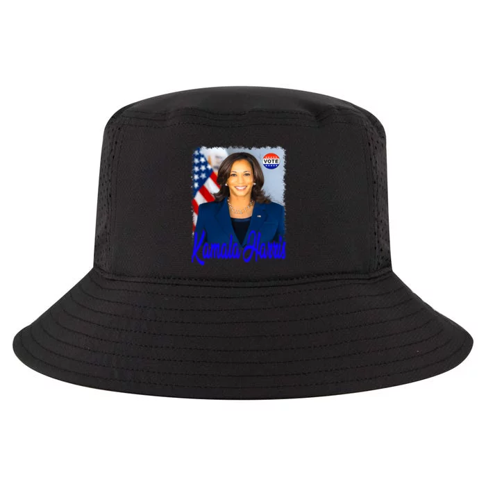 Vote President Kamala Harris 2024 Cool Comfort Performance Bucket Hat