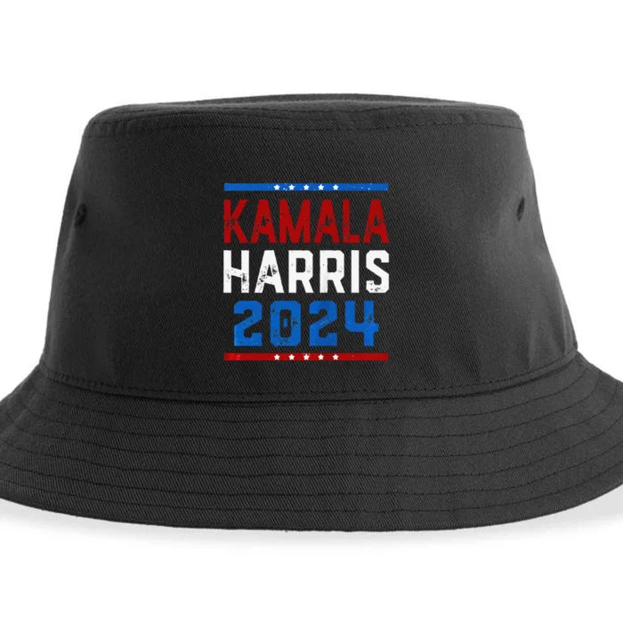 Vice President Kamala Harris 2024 For President Tank Top Sustainable Bucket Hat