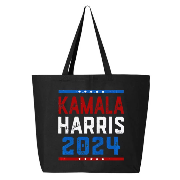 Vice President Kamala Harris 2024 For President Tank Top 25L Jumbo Tote