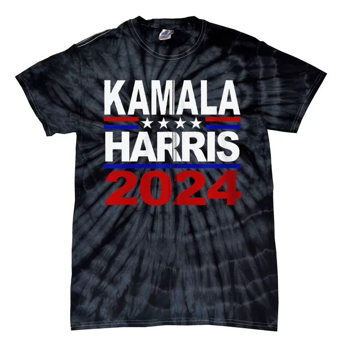 Vice President Kamala Harris 2024 For President Tie-Dye T-Shirt