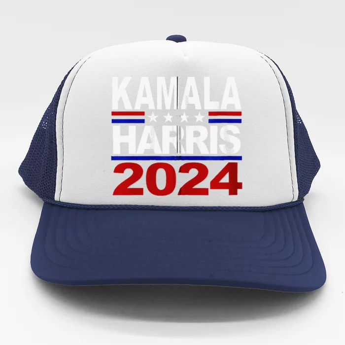 Vice President Kamala Harris 2024 For President Trucker Hat