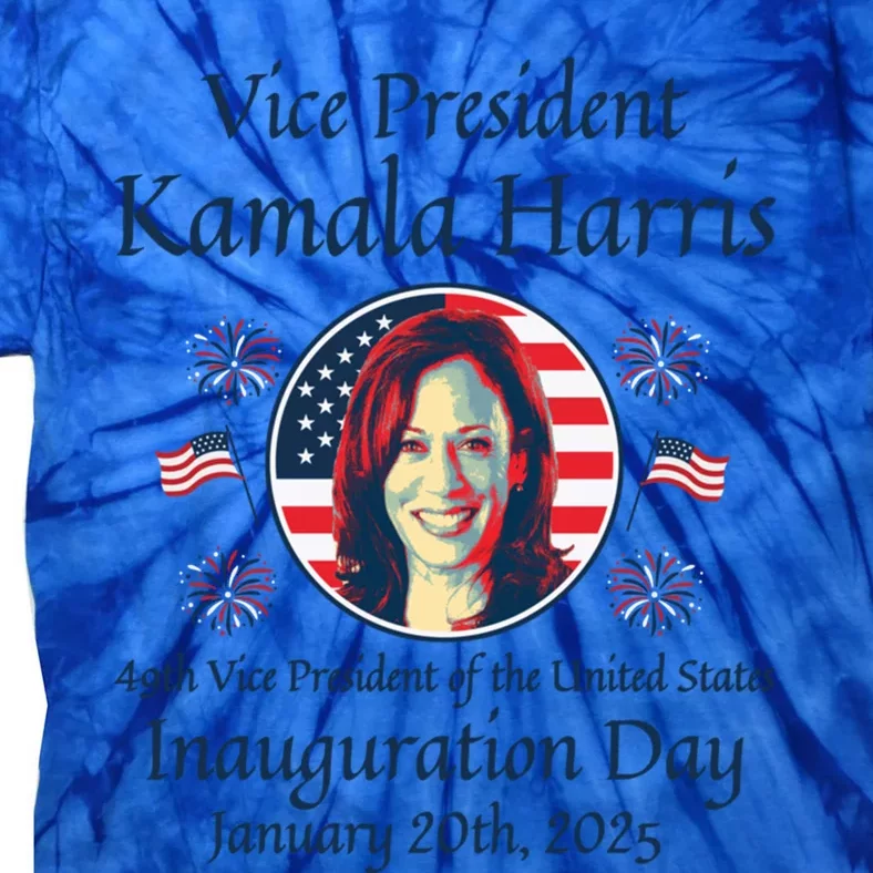 Vice President Kamala Harris Inauguration 2025 Memorabilia Cute Gift Tie-Dye T-Shirt