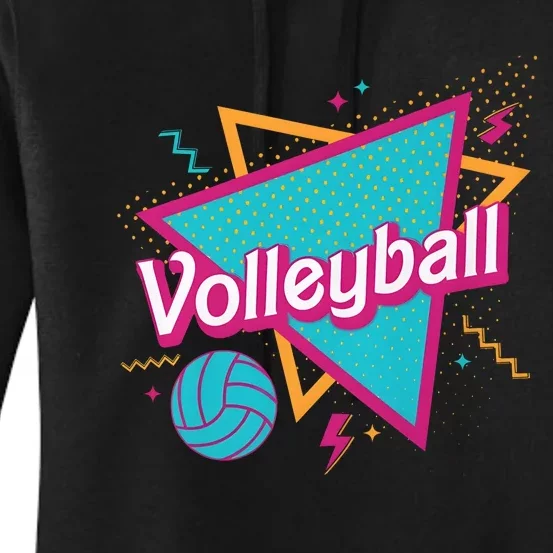 Volleyball Player Lover Ball Women's Pullover Hoodie