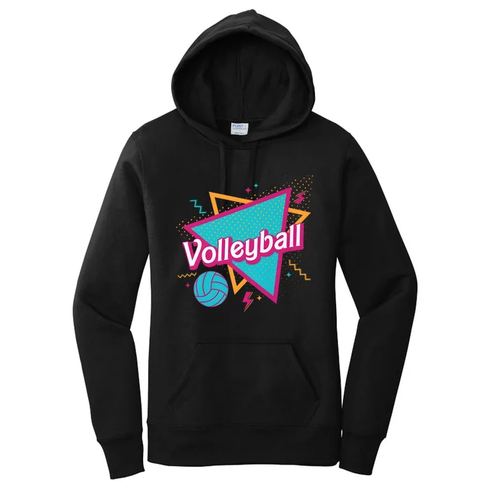 Volleyball Player Lover Ball Women's Pullover Hoodie