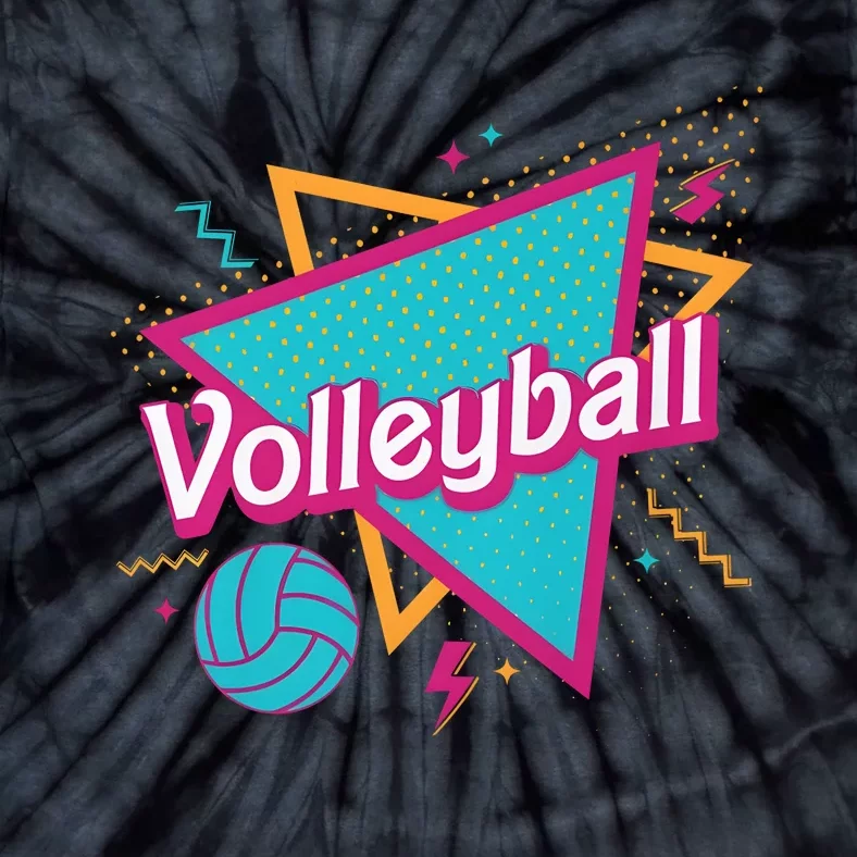 Volleyball Player Lover Ball Tie-Dye T-Shirt