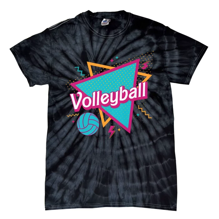 Volleyball Player Lover Ball Tie-Dye T-Shirt