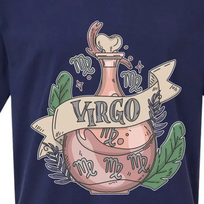 Virgo Potion Magical Astrology Gift Sueded Cloud Jersey T-Shirt