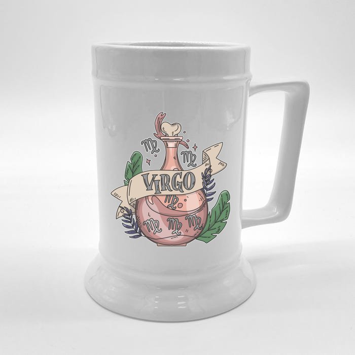 Virgo Potion Magical Astrology Gift Front & Back Beer Stein