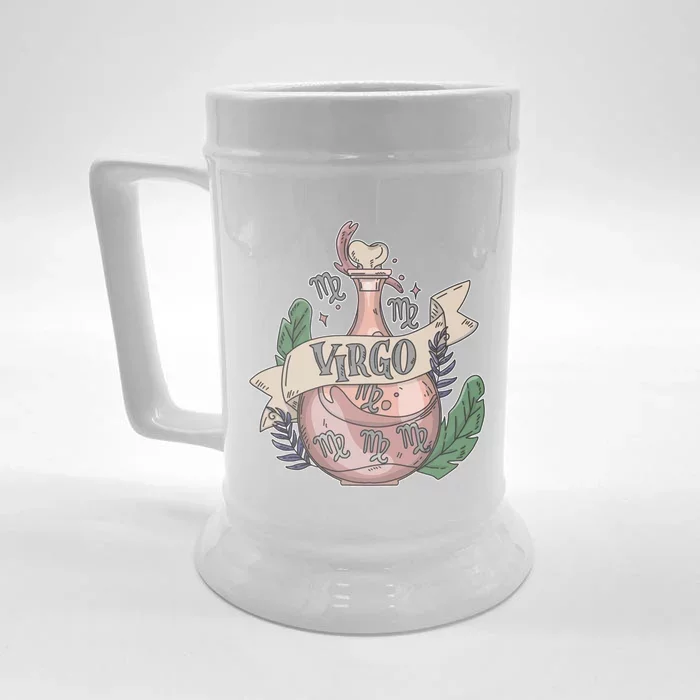 Virgo Potion Magical Astrology Gift Front & Back Beer Stein