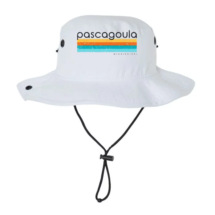 Vintage Pascagoula Mississippi MS Retro Design Legacy Cool Fit Booney Bucket Hat