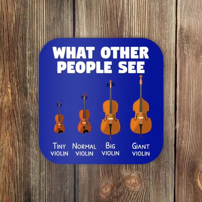 Violin Player Music Orchestra Gift Meaningful Gift Coaster