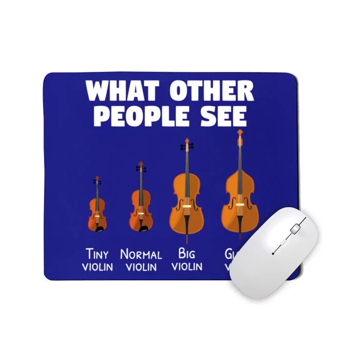 Violin Player Music Orchestra Gift Meaningful Gift Mousepad