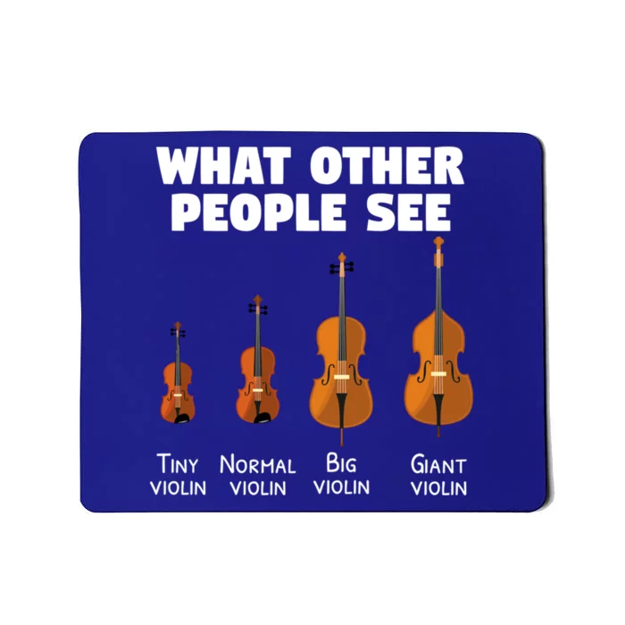 Violin Player Music Orchestra Gift Meaningful Gift Mousepad