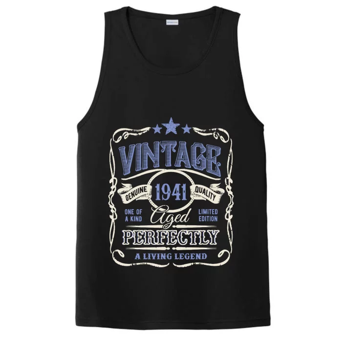 Vintage Premium Made In 1941 Classic Birthday Performance Tank