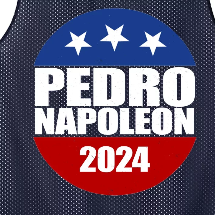 Vote Pedro Napoleon 2024 Election Mesh Reversible Basketball Jersey Tank