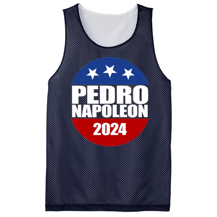 Vote Pedro Napoleon 2024 Election Mesh Reversible Basketball Jersey Tank