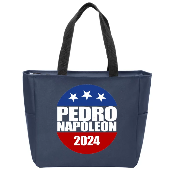 Vote Pedro Napoleon 2024 Election Zip Tote Bag