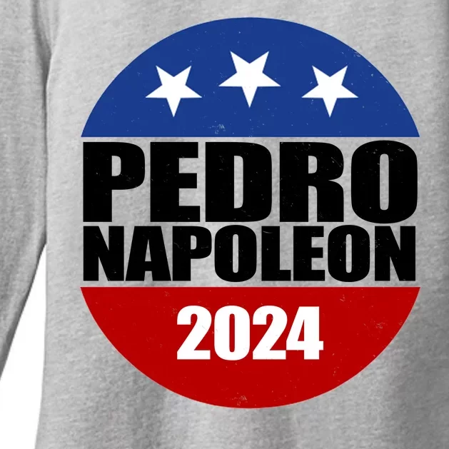 Vote Pedro Napoleon 2024 Election Womens CVC Long Sleeve Shirt