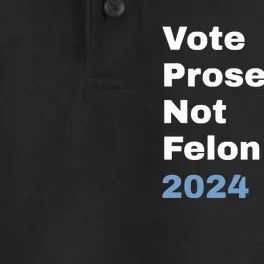 Vote Prosecutor Not Felon Dry Zone Grid Performance Polo