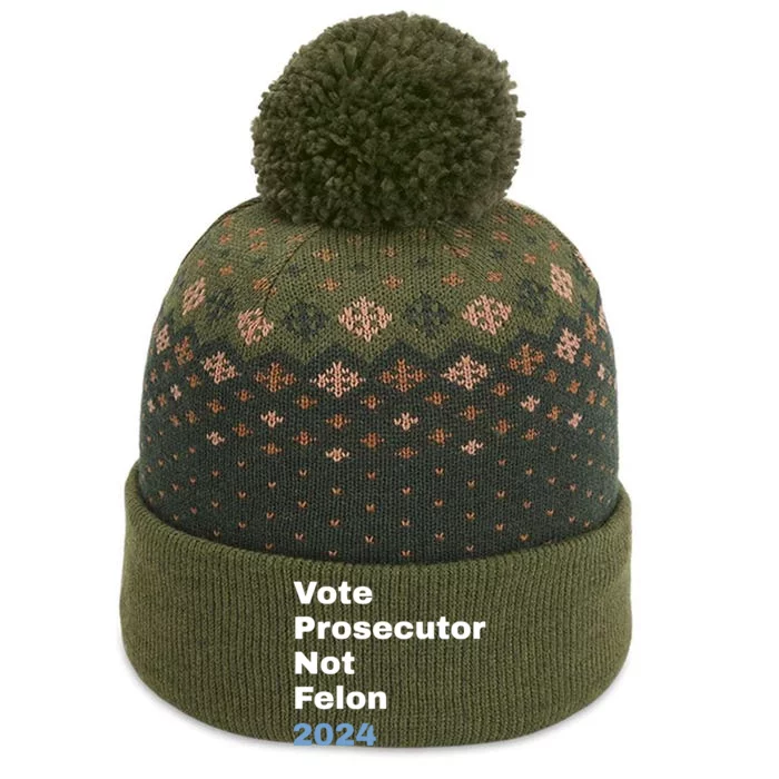 Vote Prosecutor Not Felon The Baniff Cuffed Pom Beanie