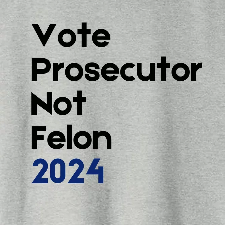 Vote Prosecutor Not Felon Women's Crop Top Tee