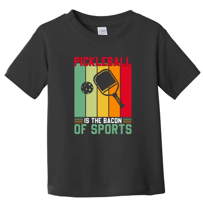 Vinatge Pickleball Of Sport Paddles Player Gift Toddler T-Shirt