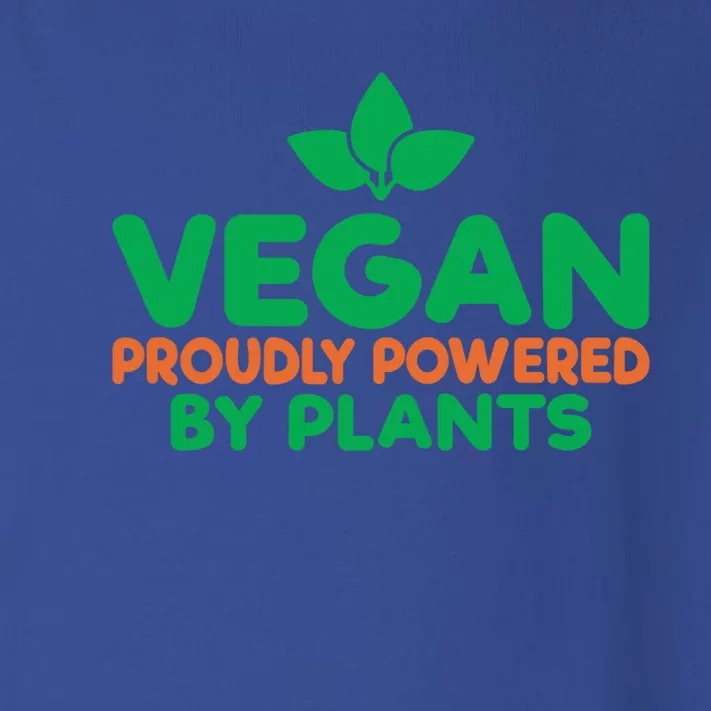 Vegan Proudly Powered By Plants Veggie Lover Vegan Funny Gift Toddler Long Sleeve Shirt