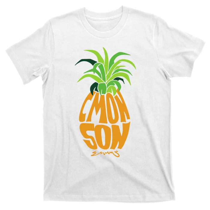 Vintage PSYCH Pineapple Of Gus Cmon Son! Crazy Lover Gift T-Shirt