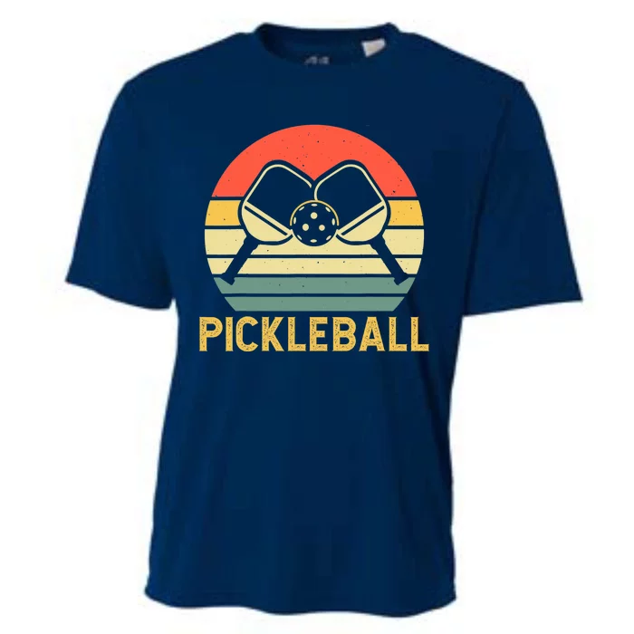 Vintage Pickleball Player Cooling Performance Crew T-Shirt