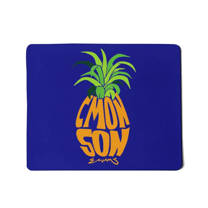 Vintage PSYCH Pineapple of Gus C'mon Son! Crazy Lover Gift Mousepad